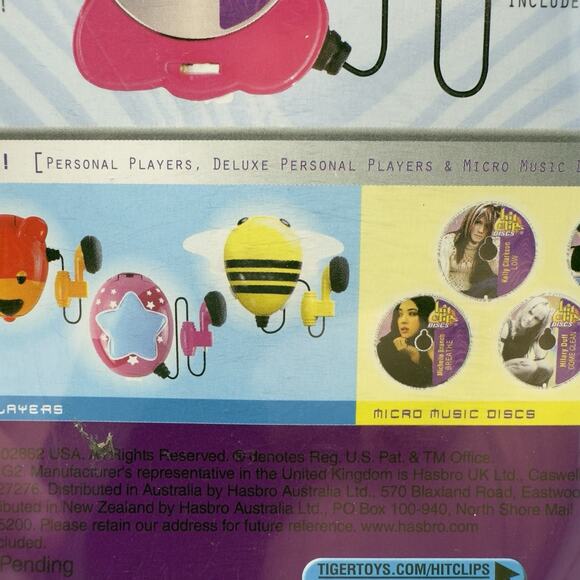 Hit Clips Discs Clay Aiken Invisible Deluxe Personal Player Rare Sealed - Picture 5 of 5